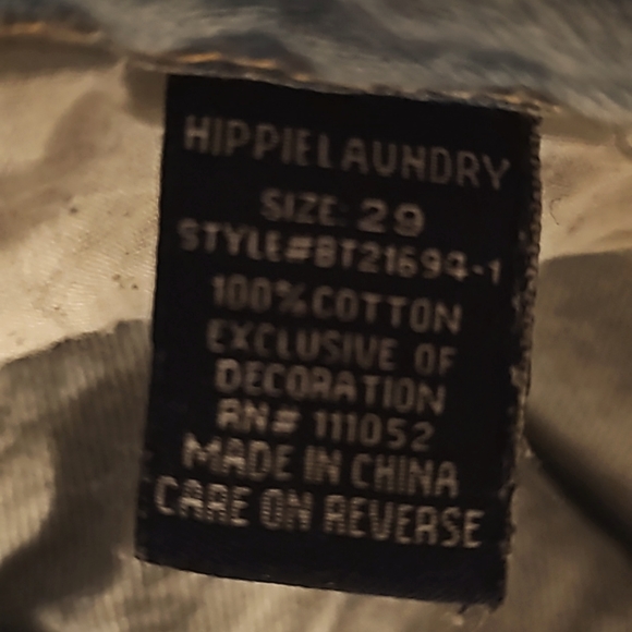 Hippie laundry high-rise Gem Jeans - Picture 5 of 5